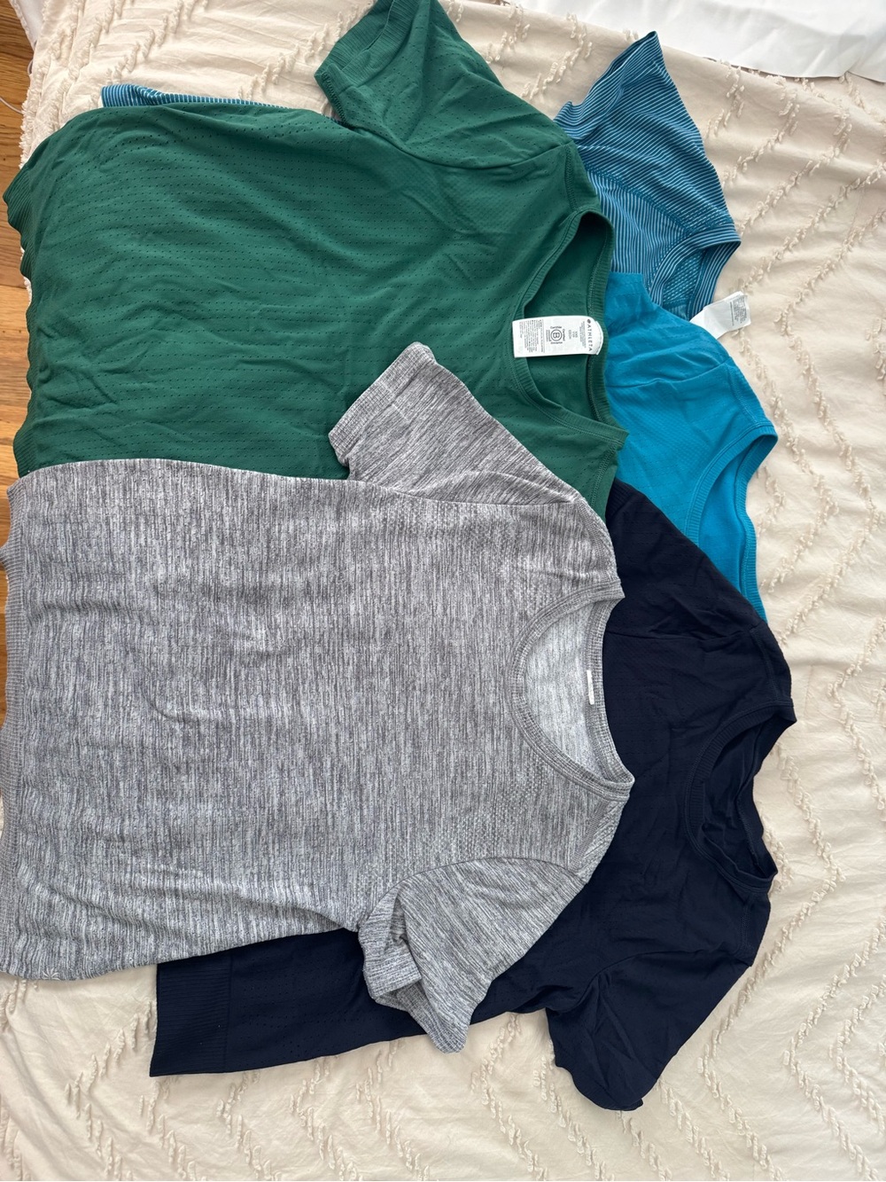 Athleta XXS Women’s Workout Athletic Top Bundle Lot of 5